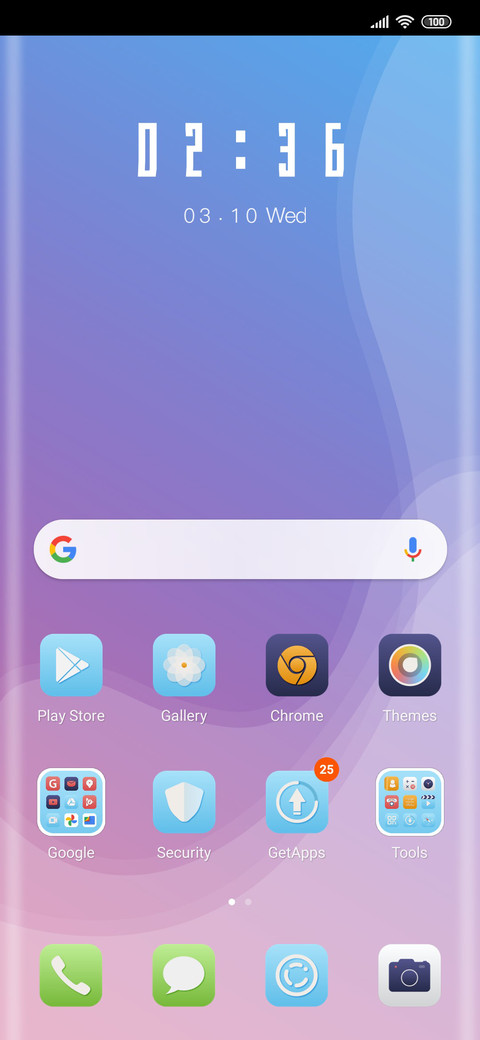 Colorful Surface screenshot
