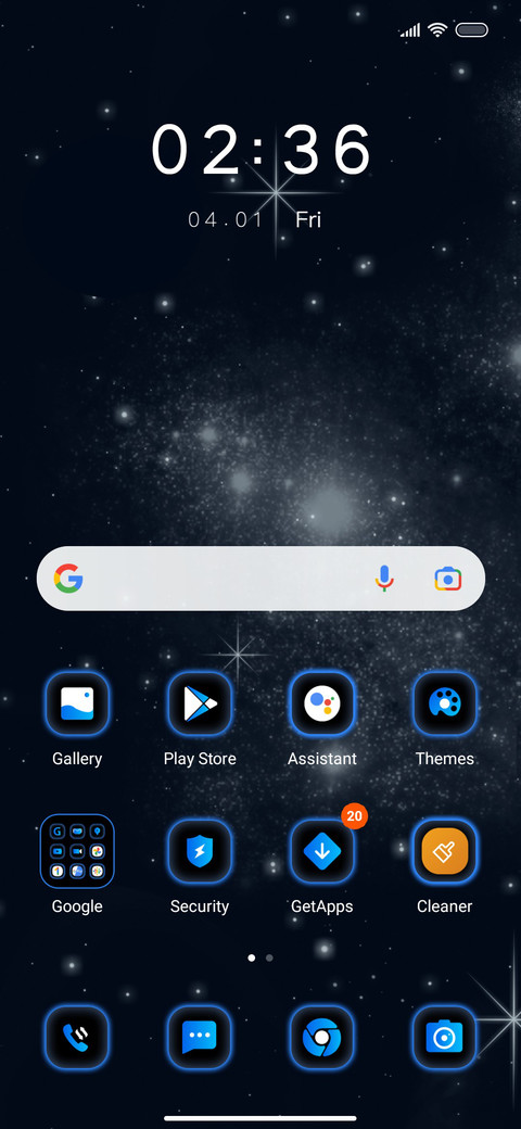 unknown galaxy screenshot