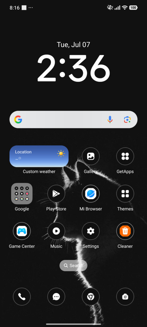 Feline Outline screenshot
