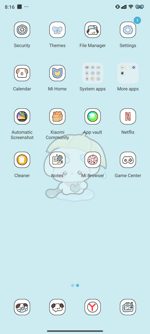 Cute sad puppy screenshot