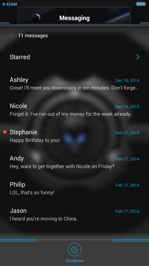 Alienware screenshot