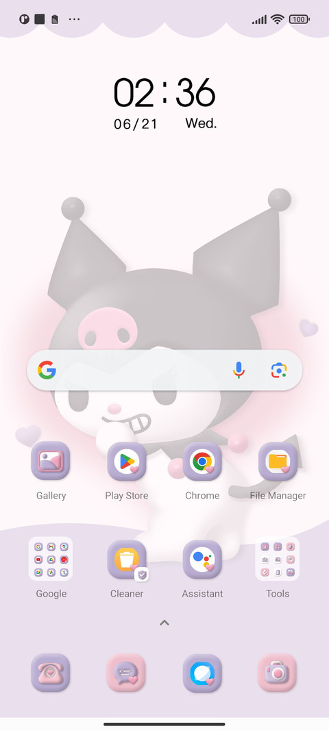 Kuromi 3D cute screenshot