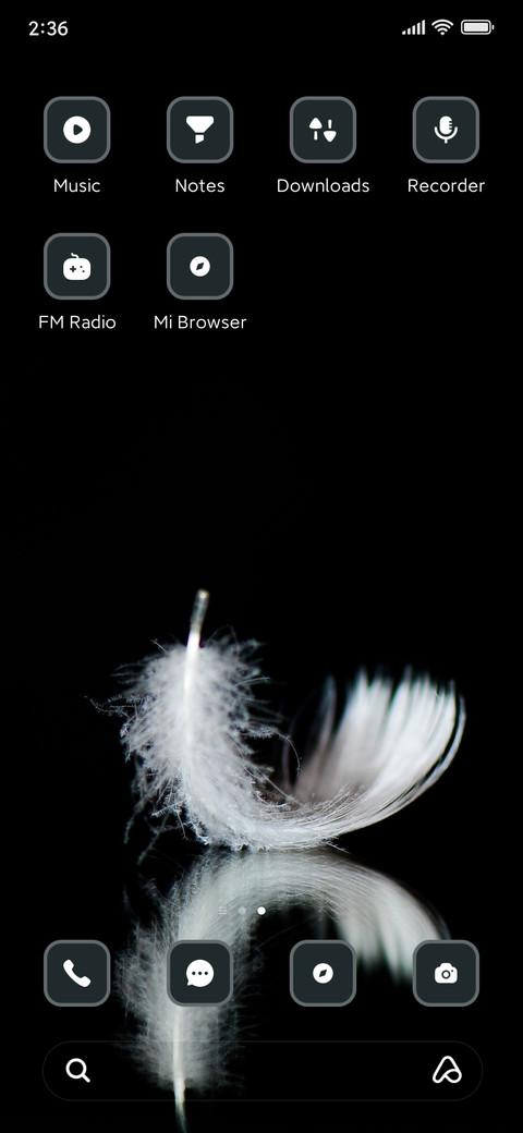 Feather screenshot