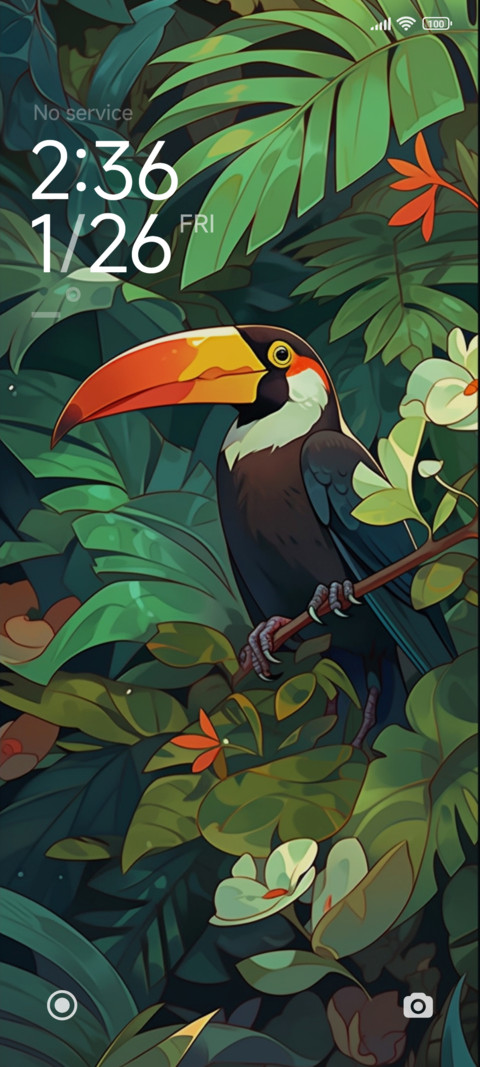 Forest toucan screenshot