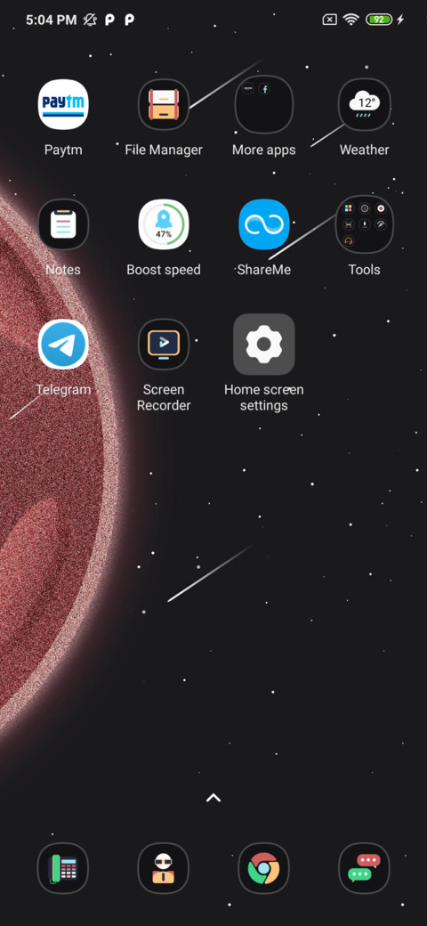 Dynamic planet screenshot