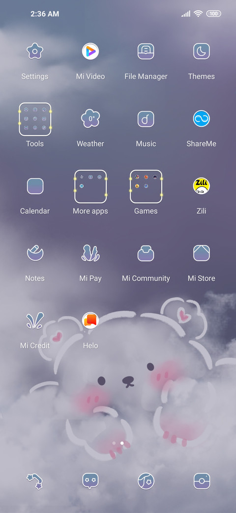 Cloud Bear Rabbit screenshot