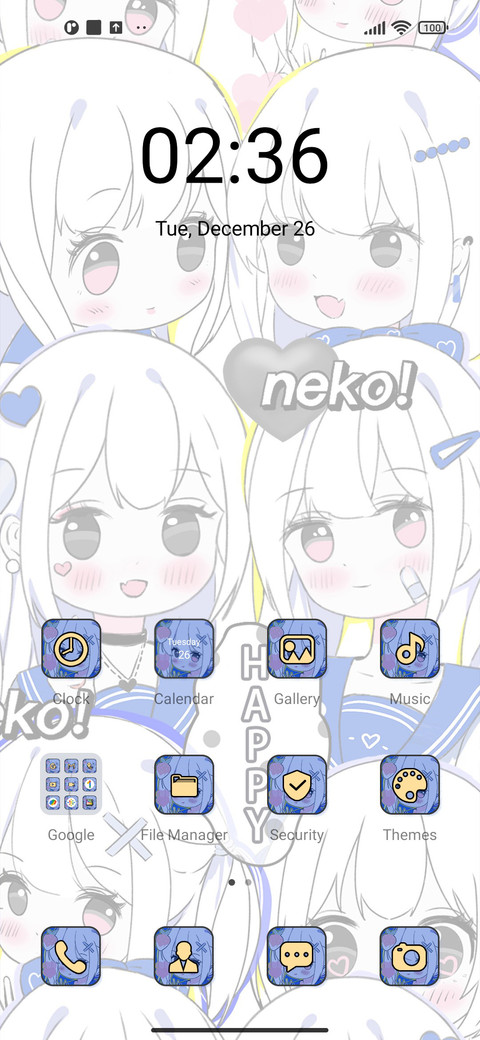 Cute girl screenshot