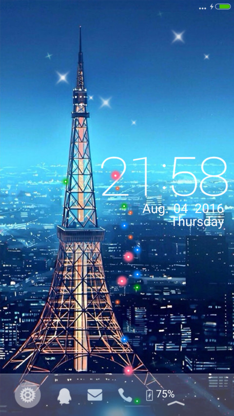 毕业季，我要去大城市看风景【炫酷锁屏+自由桌面】 screenshot