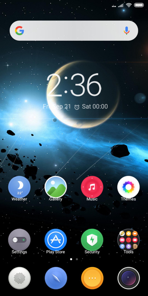 Night screenshot