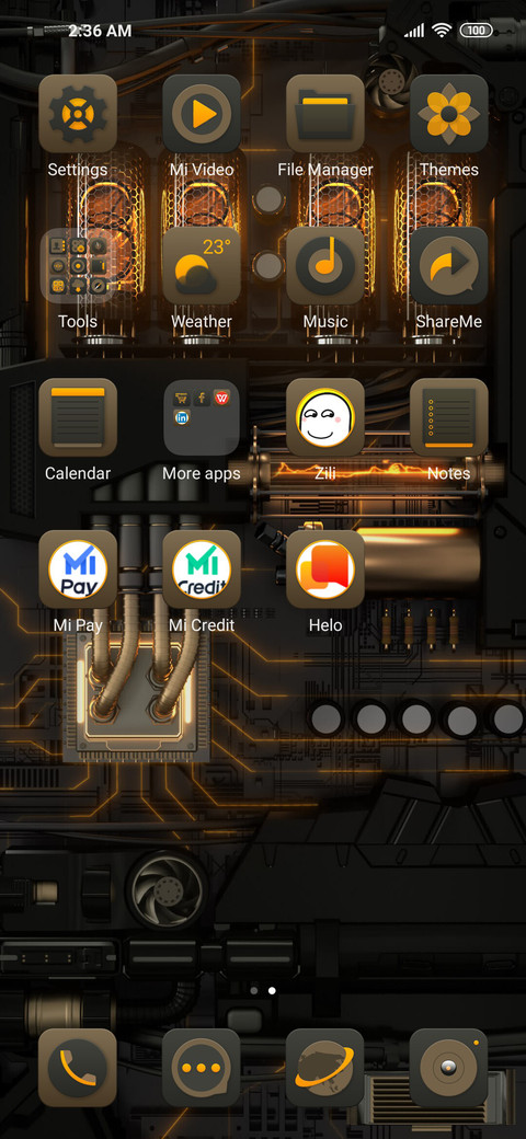 Glow tube screenshot