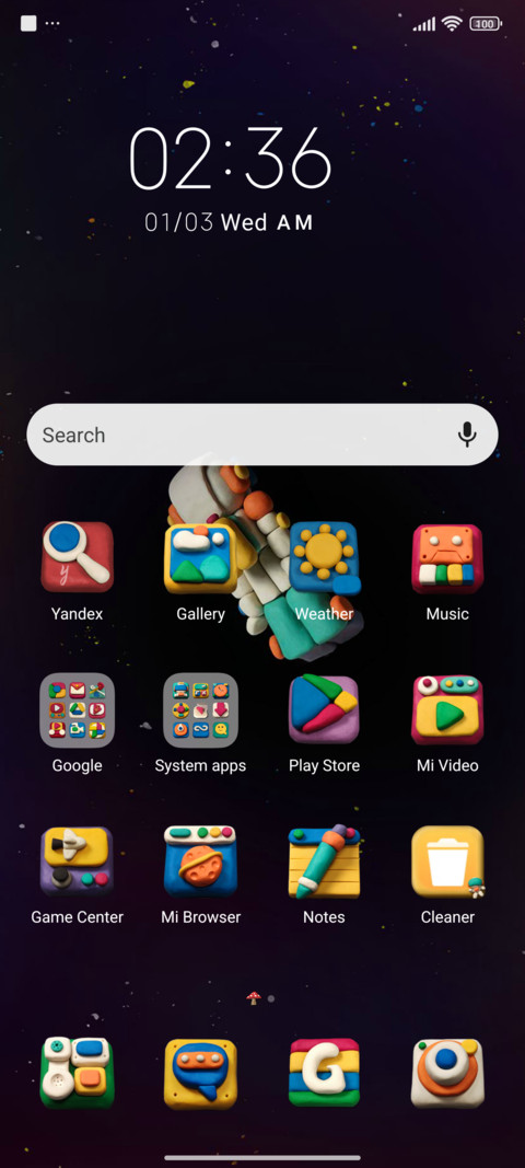 SpaceMan Clay screenshot
