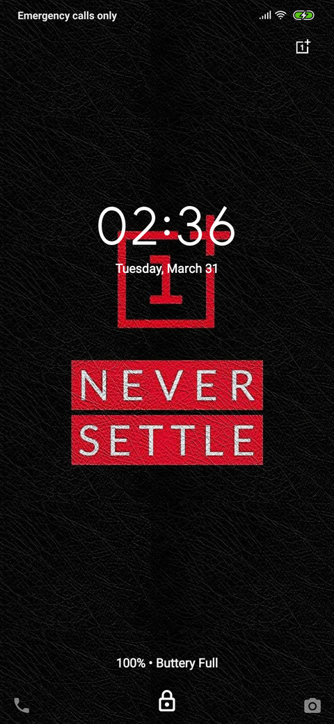 Never settle oxygen os v11 screenshot