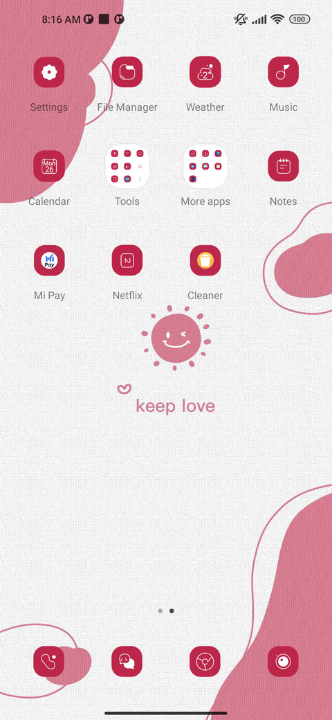 Magenta emotion screenshot