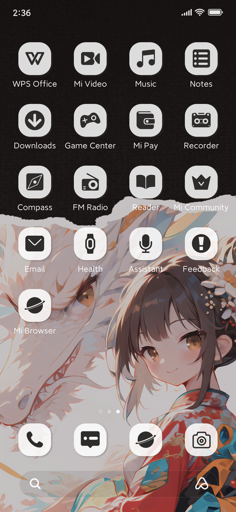 White Dragon Girl screenshot