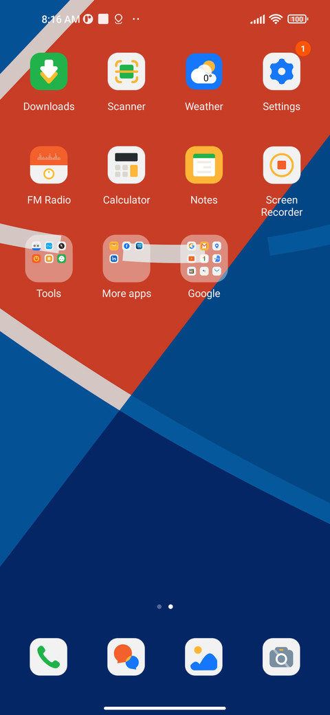 Sundown exercise screenshot