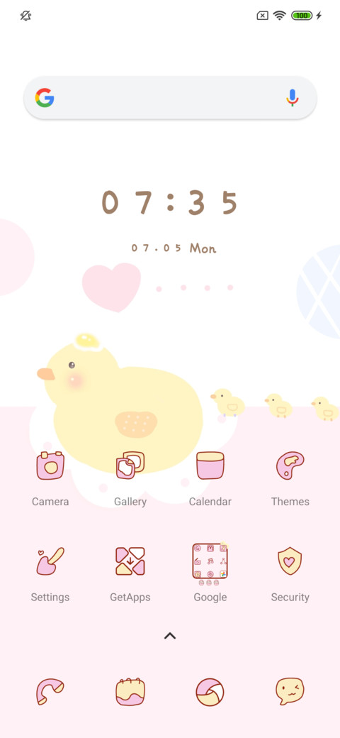 Cute list screenshot