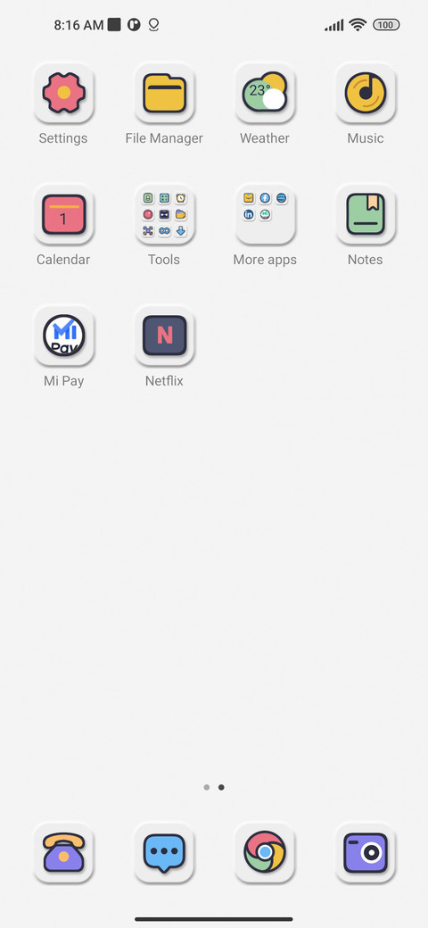 Trend of Flat screenshot