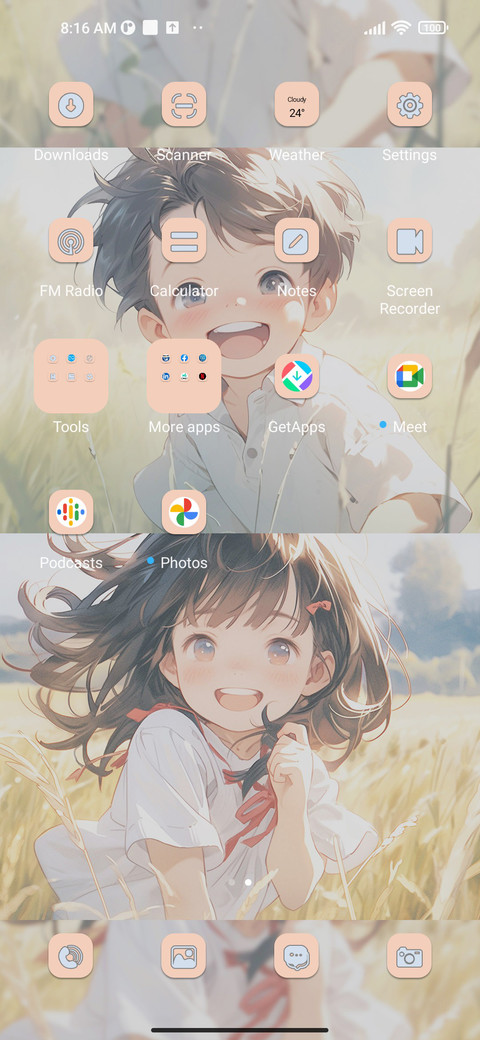 Comic field couple screenshot