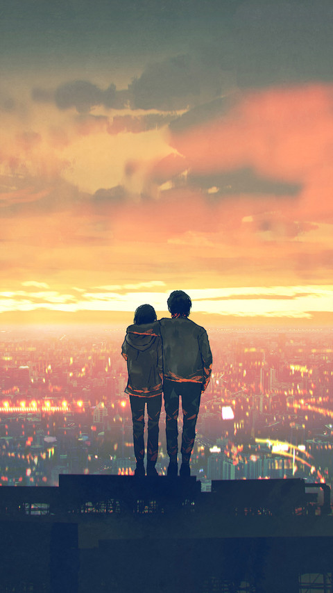 Couple Illustration screenshot