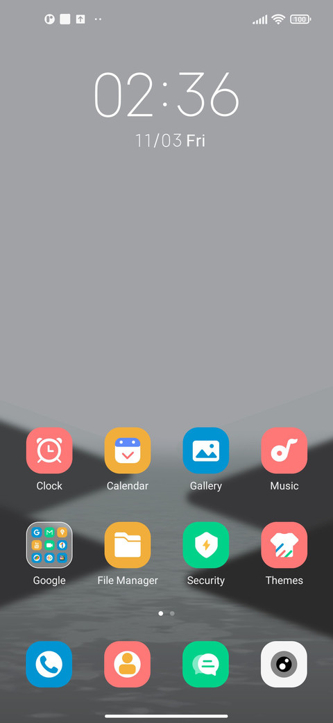 Gray Landscape screenshot