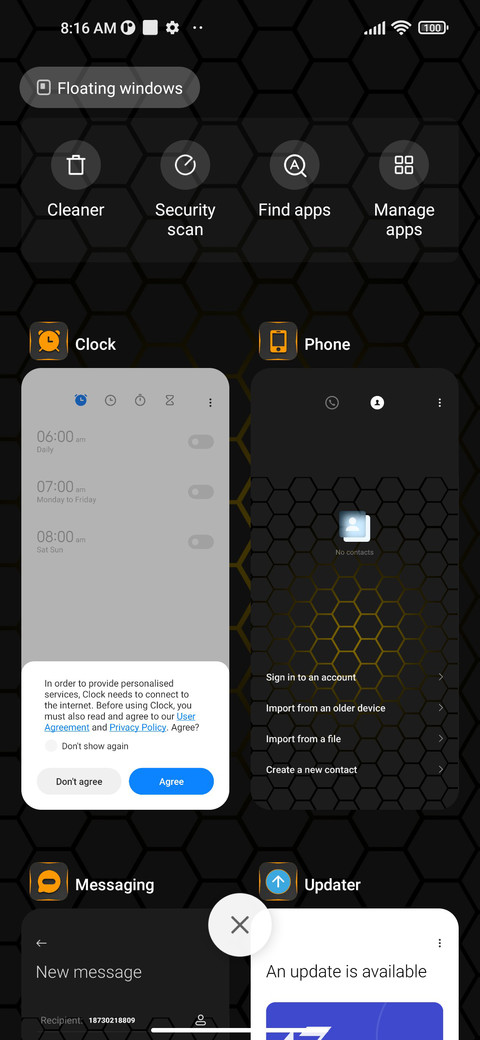 Orange metal screenshot