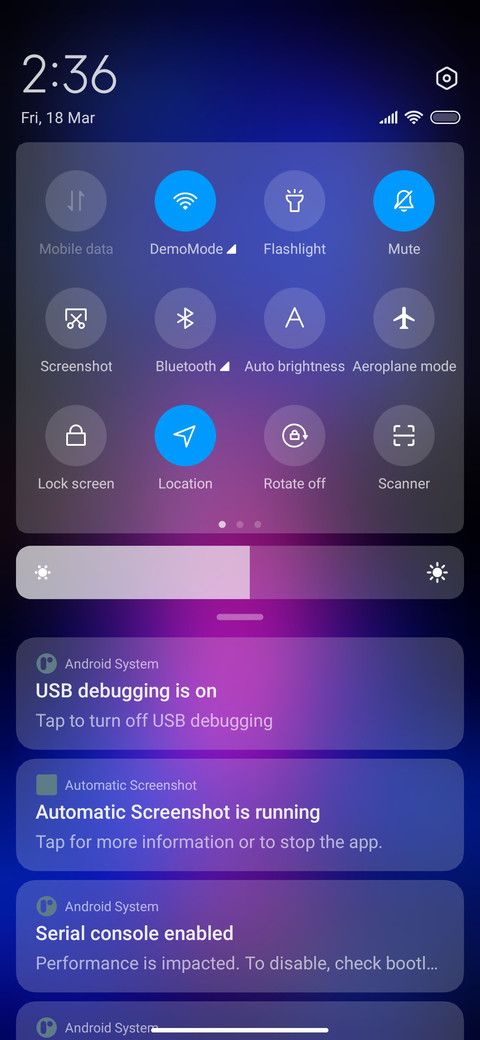 Neon 3D Design screenshot
