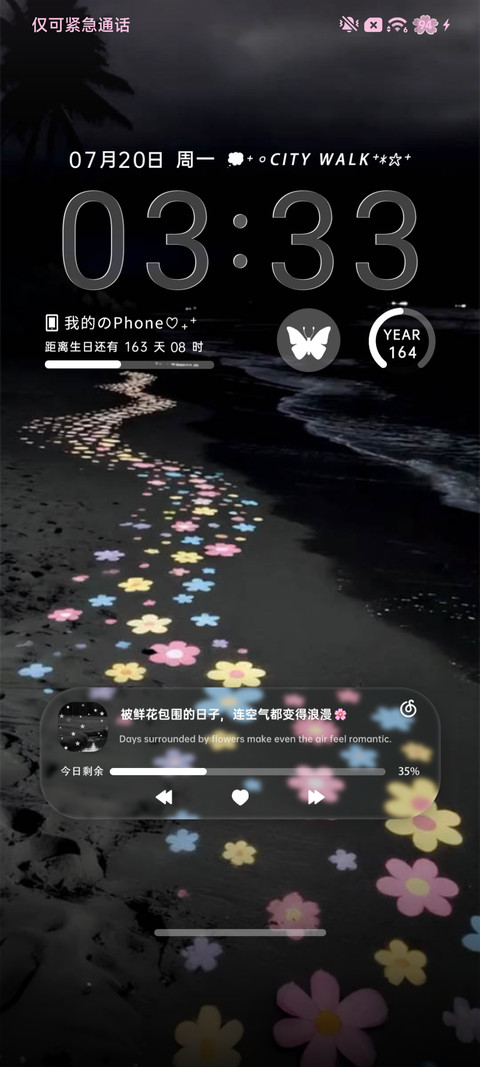 INS海边浪漫花路 screenshot