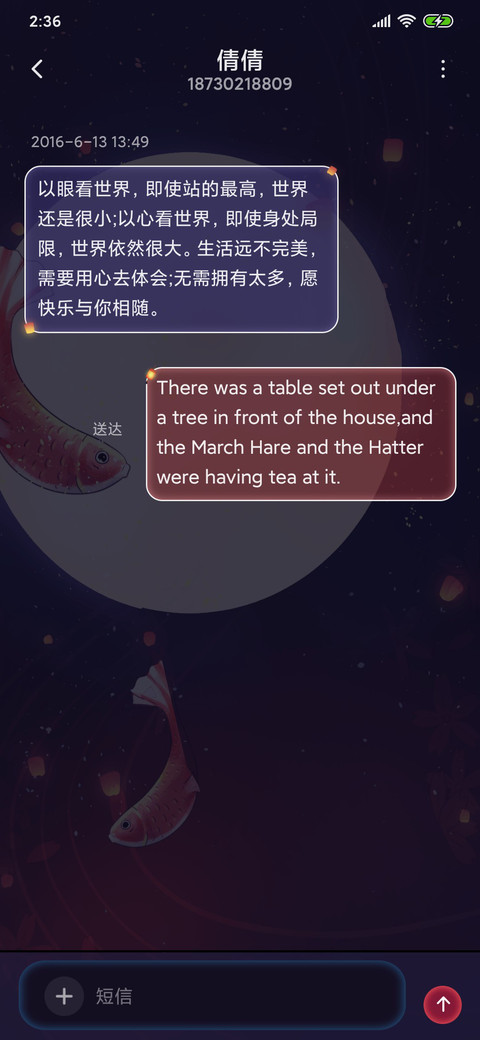新年圆月锦鲤送福 screenshot