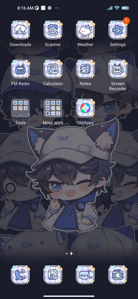 Q Cute Hat Boy screenshot