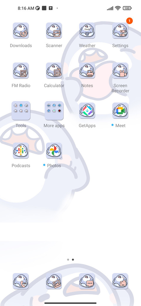 stacks and screenshot