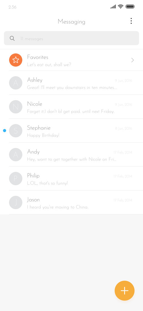 JosefinSans screenshot