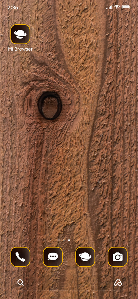 wooden screenshot
