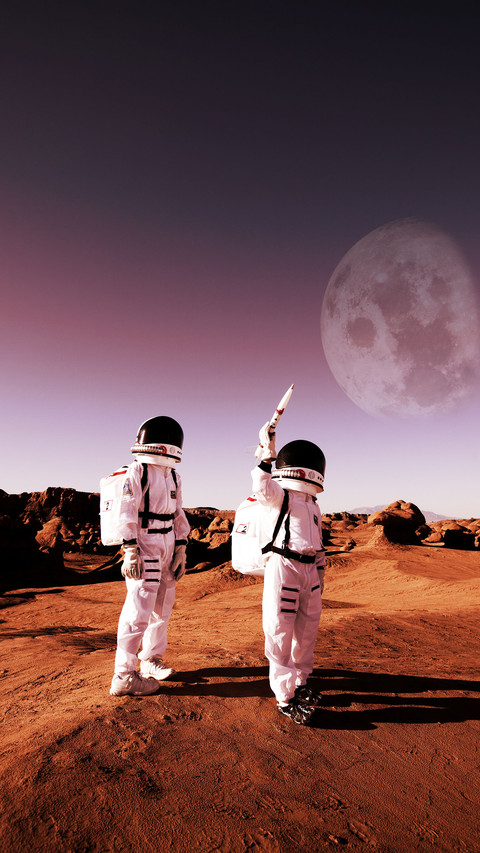 Human enthusiasm for mars exploration screenshot