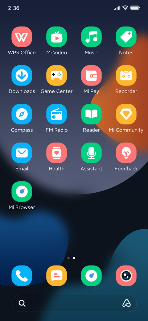 Orange Blue Dusk screenshot