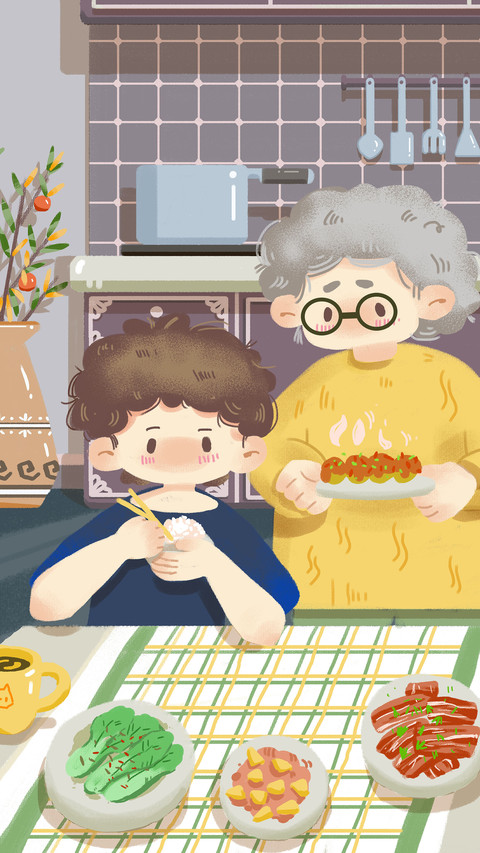 Children enjoy watching tv while eating screenshot