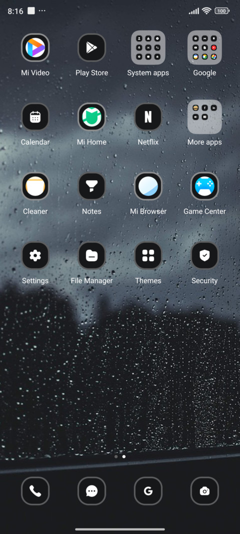 Rainy Window screenshot