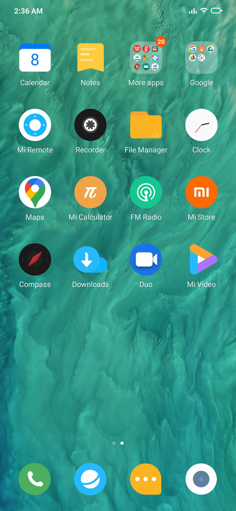 Nature screenshot