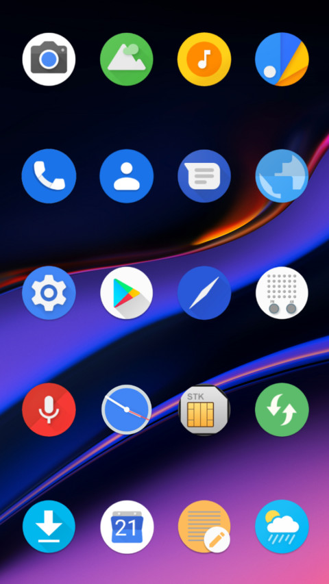 Android 9.0 Pie Dark screenshot