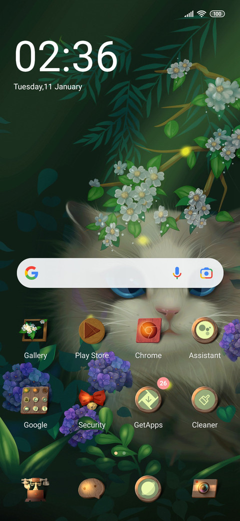 Forest cat screenshot