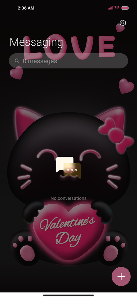 Valentine's kitten screenshot