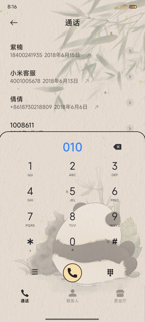 熊猫夏日 国风时辰 screenshot