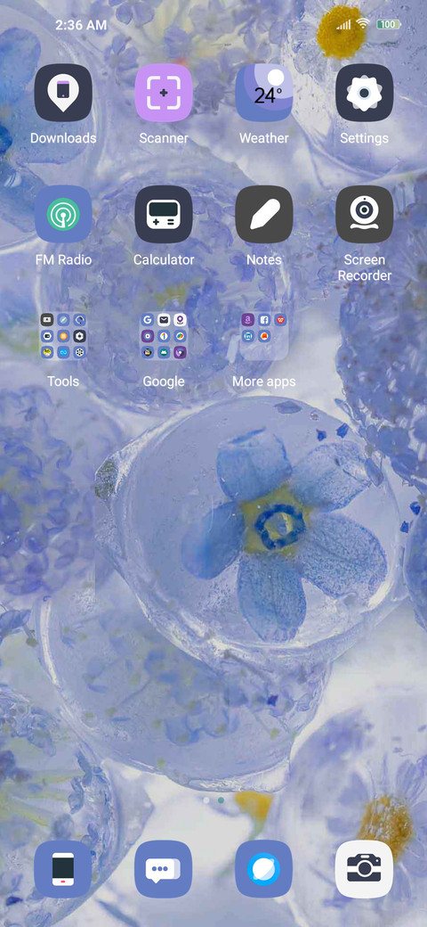 The flower  screenshot