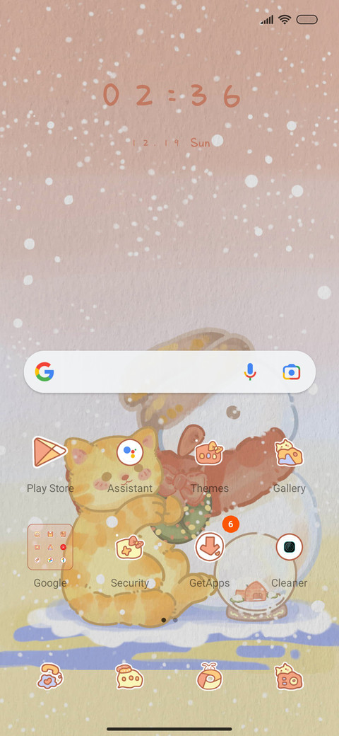 Warm winter screenshot