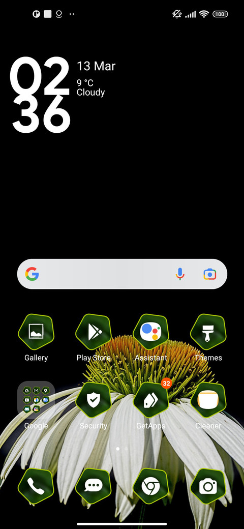 daisy white screenshot