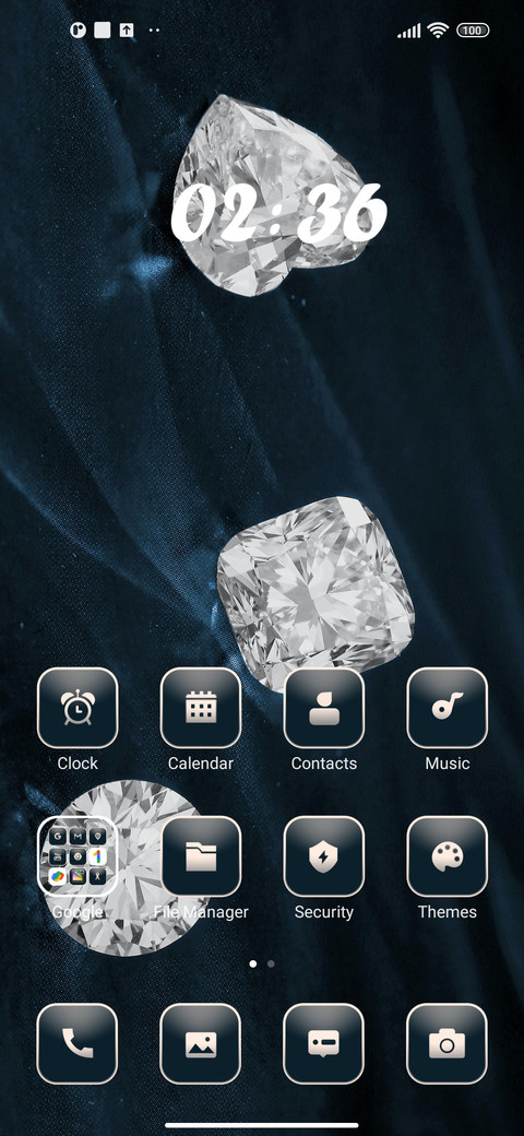 Diamond heart screenshot