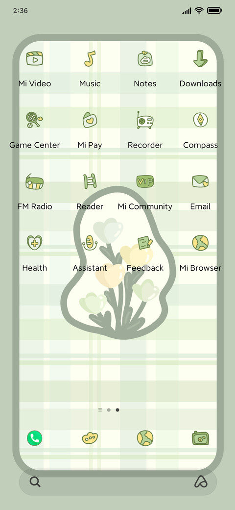 Gentle tulips screenshot