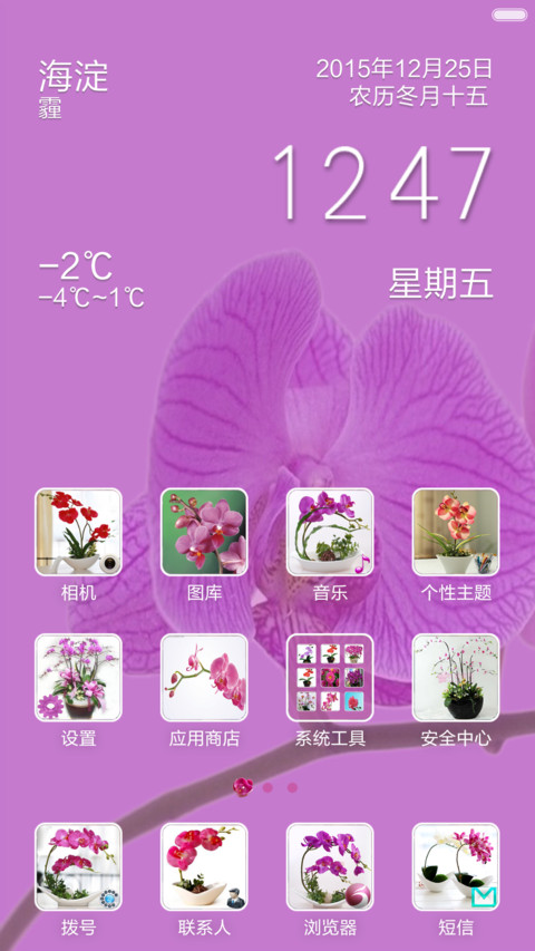 花之恋【全图标覆盖+高清壁纸】 screenshot