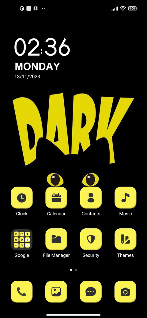 Dark screenshot