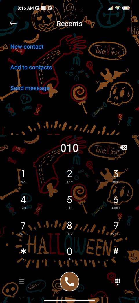 Halloween graffiti screenshot