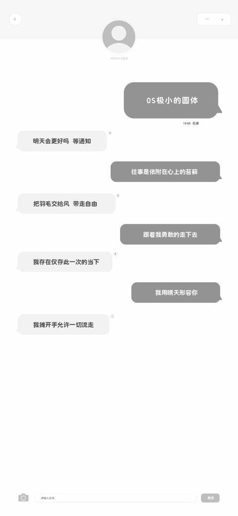 OS极小的圆体 screenshot